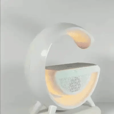 Reloj y Cargador Inalámbrico Colorido