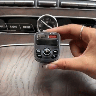 Adaptador de Radio con Pantalla LED