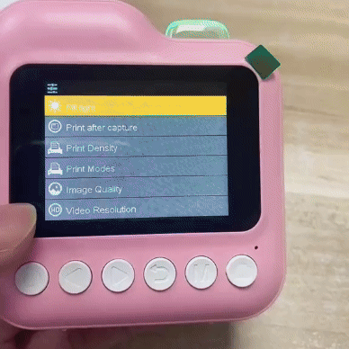 Cámara Divertida de Impresión Instantánea