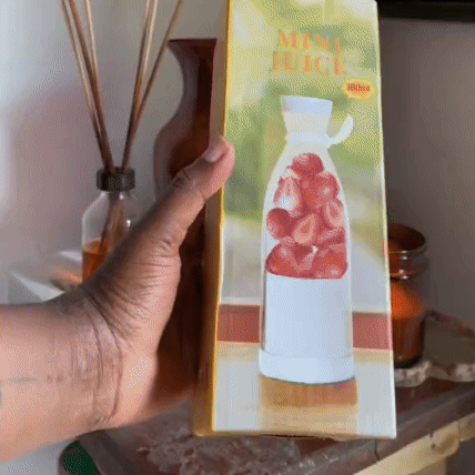 Exprimidor Portátil de Zumo Fresco