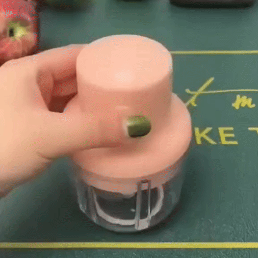 Mini Picador de Ajo Portátil