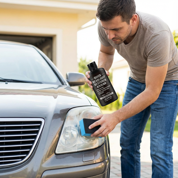 Recupera la luz de tus faros con Quick Headlight Restorer