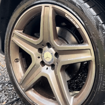 Limpia Llantas Resplandor Verde