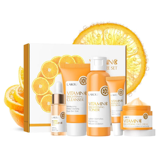 Set de Cuidado Facial con Vitamina C