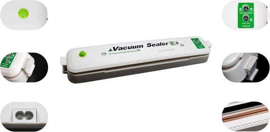 Selladora de Alimentos Fácil y Compacta