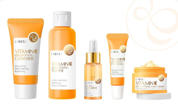 Set de Cuidado Facial con Vitamina C