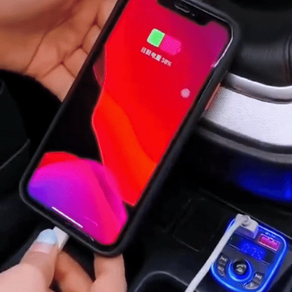 Adaptador de Radio con Pantalla LED