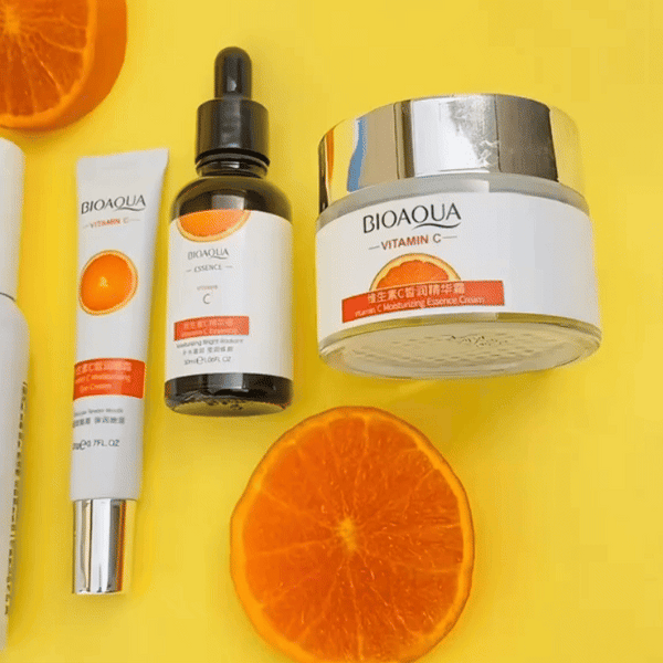 Set de Cuidado Facial con Vitamina C