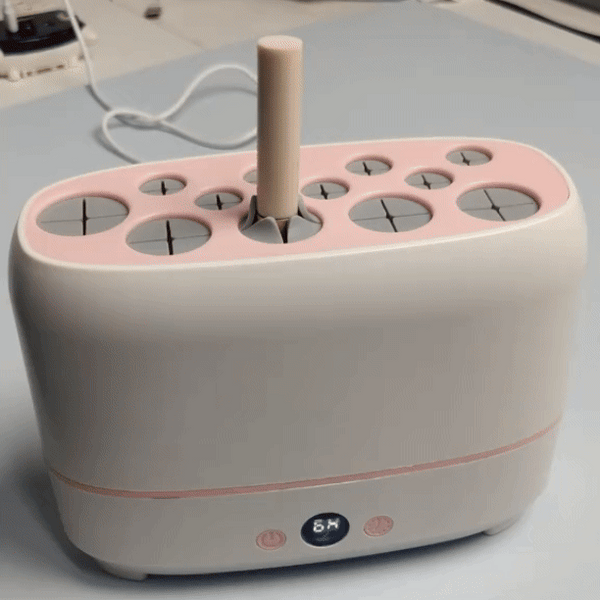 Secador de Brochas de Maquillaje